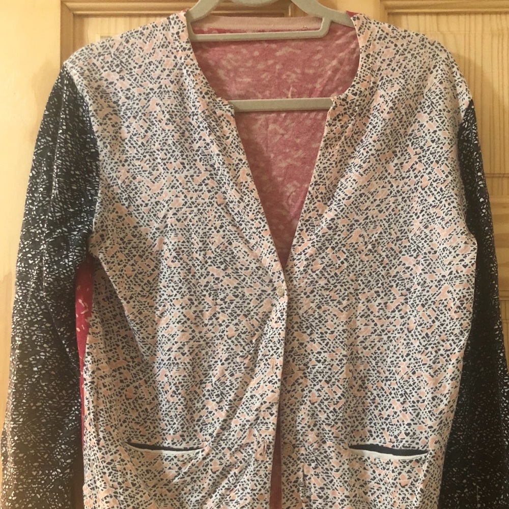 Marc by Marc Jacobs Geometric Pattern Cardigan
